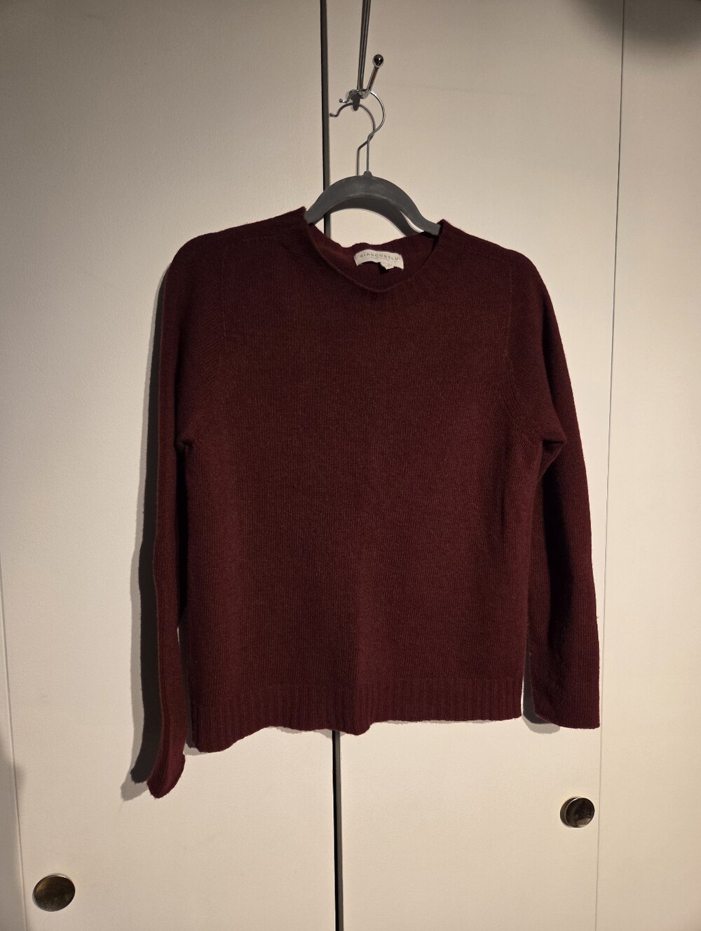Franco & Blu Women’s Crewneck Merino Wool And Cashmere Blend